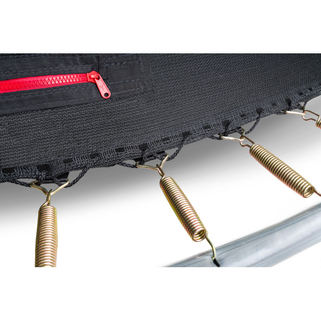 Батут Hop-Sport 8ft (244см) зелений з зовнішньою сіткою