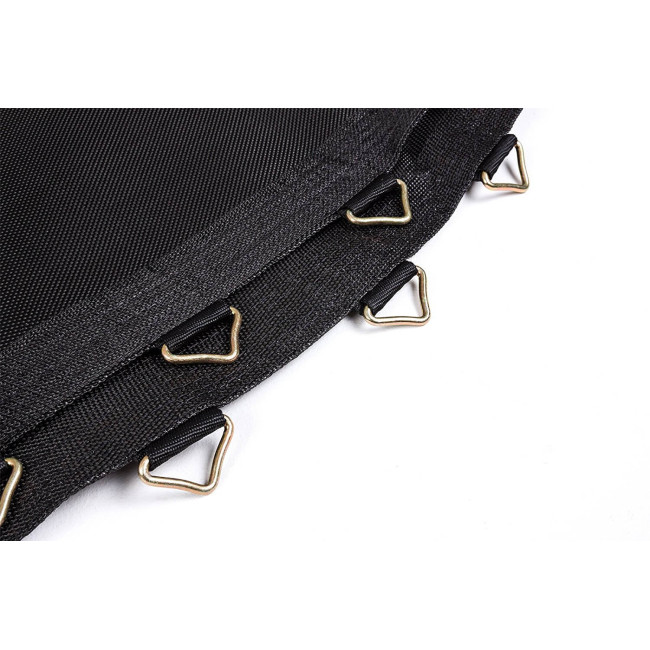 Батут Hop-Sport 8ft (244см) зелений з зовнішньою сіткою