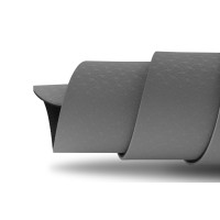 Мат для фітнесу та йоги Hop-Sport TPE 0,6см HS-T006GM сірий