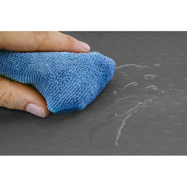 Мат для фитнеса и йоги Hop-Sport TPE 0,6см HS-T006GM серый