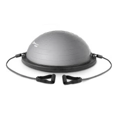 Балансировочная полусфера Hop-Sport HS-L058 серая