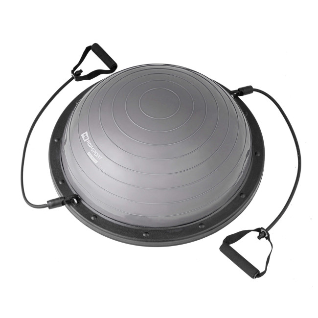 Балансировочная полусфера Hop-Sport HS-L058 серая