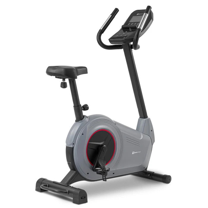Велотренажер HS-100H Solid iConsole+ сірий