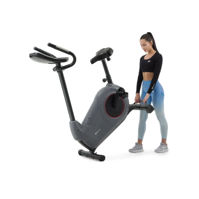 Велотренажер HS-100H Solid iConsole+ сірий