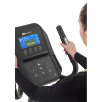 Велотренажер HS-100H Solid iConsole+ сірий