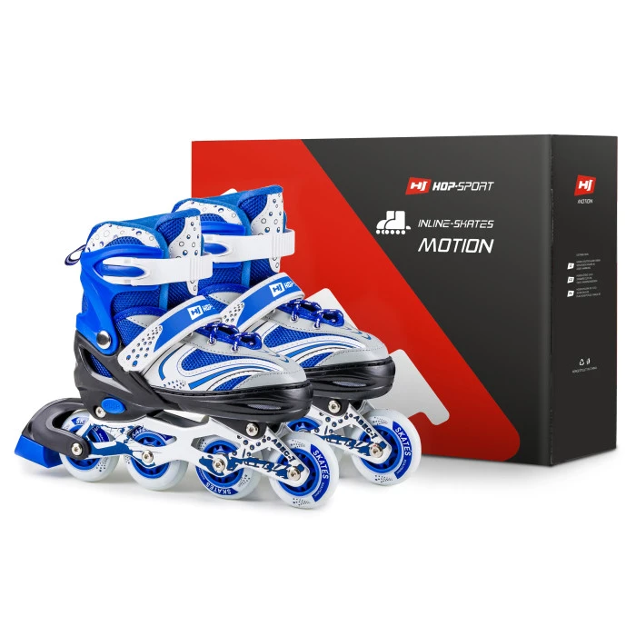 Роликові ковзани 3в1 Hop-Sport HS-8101 Speed S (розмір) синій