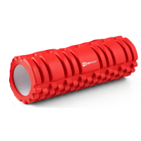 Роллер масажер (валик, ролик) Hop-Sport EVA 33 x 10см HS-A033YG червоний