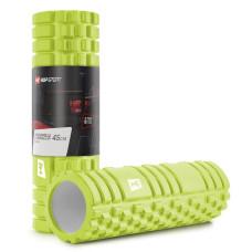 Роллер массажер (валик, ролик) Hop-Sport EVA 45см салатовый