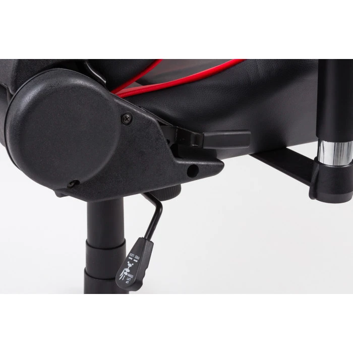 Стул офисный Formula red/black