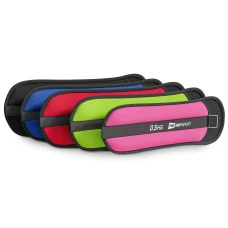 Обважнювачі для ніг та рук Hop-Sport HS-S003WB 2х1,5кг червоні