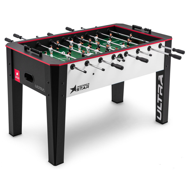 Настольный футбол Hop-Sport Ultra черно-белый