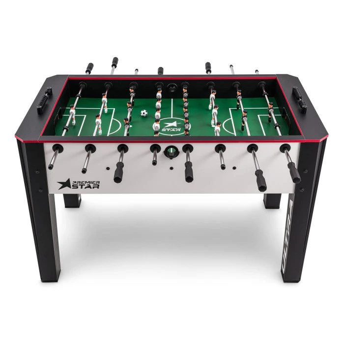 Настільний футбол Hop-Sport Ultra чорно-білий