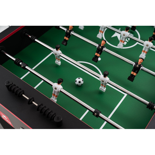 Настольный футбол Hop-Sport Ultra черно-белый