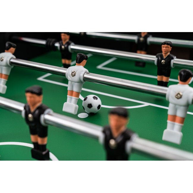 Настольный футбол Hop-Sport Ultra черно-белый