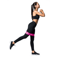 Набор резинок для фитнеса Hop-Sport 600x50мм HS-L650RLP розовый