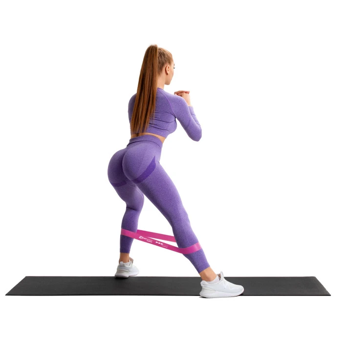 Набір резинок для фітнесу Hop-Sport 600x50мм HS-L650RLP рожевий