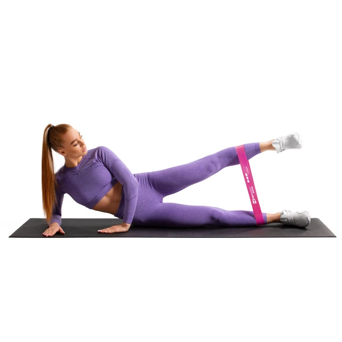 Набір резинок для фітнесу Hop-Sport 600x50мм HS-L650RLP рожевий