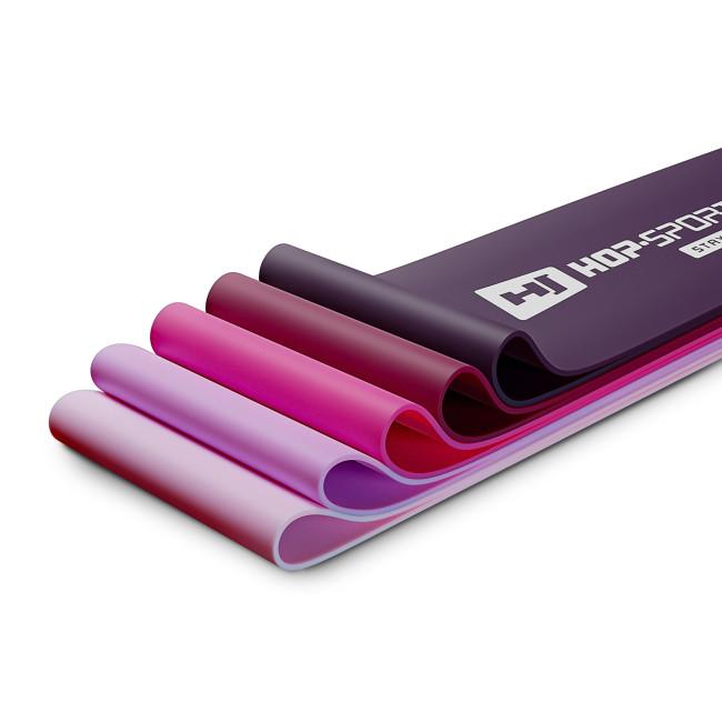 Набор резинок для фитнеса Hop-Sport 600x50мм HS-L650RLP розовый