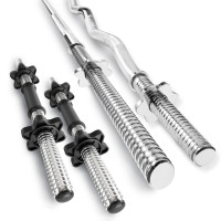 Набір Hop-Sport Premium 105кг з лавою HS-1075 Pro, штангами та гантелями