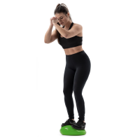 Балансировочная подушка Hop-Sport HS-R034BC зеленая