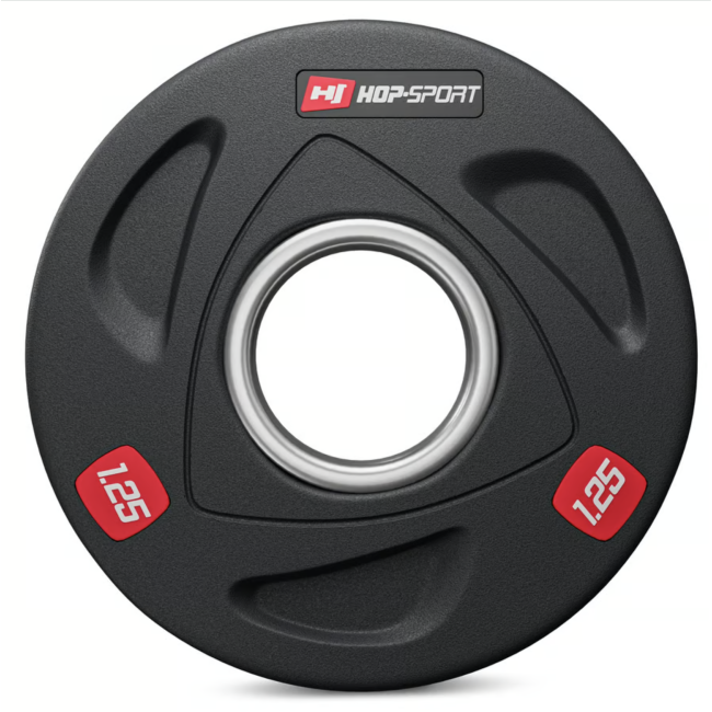 Диск олимпийский Hop-Sport 1,25 кг