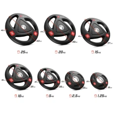 Диск олимпийский Hop-Sport 1,25 кг