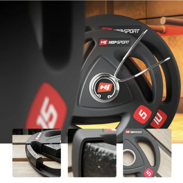 Диск олимпийский Hop-Sport 1,25 кг