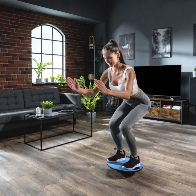 Диск балансировочный Hop-Sport 40см голубой