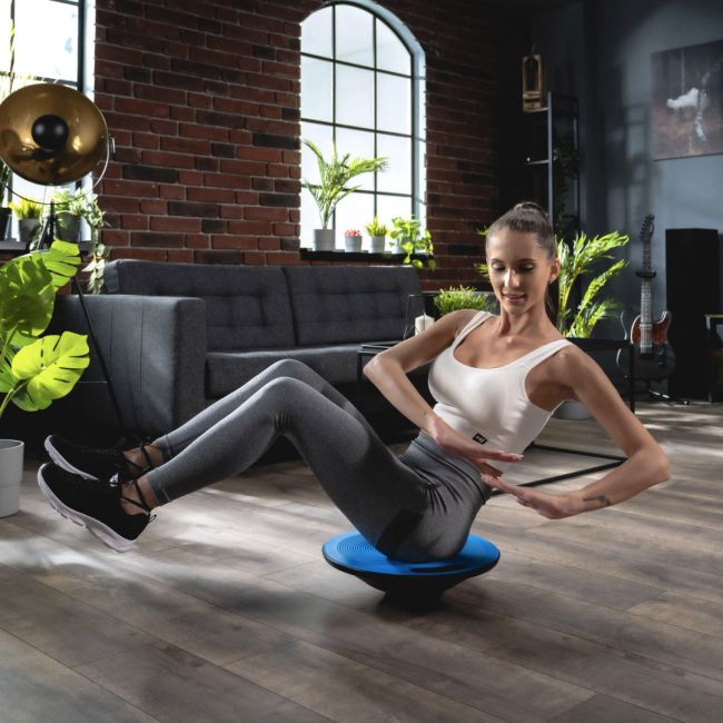 Диск балансировочный Hop-Sport 40см голубой