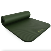 Коврик для йоги Hop-Sport HS-NB015GM NBR 1,5см темно-зелений