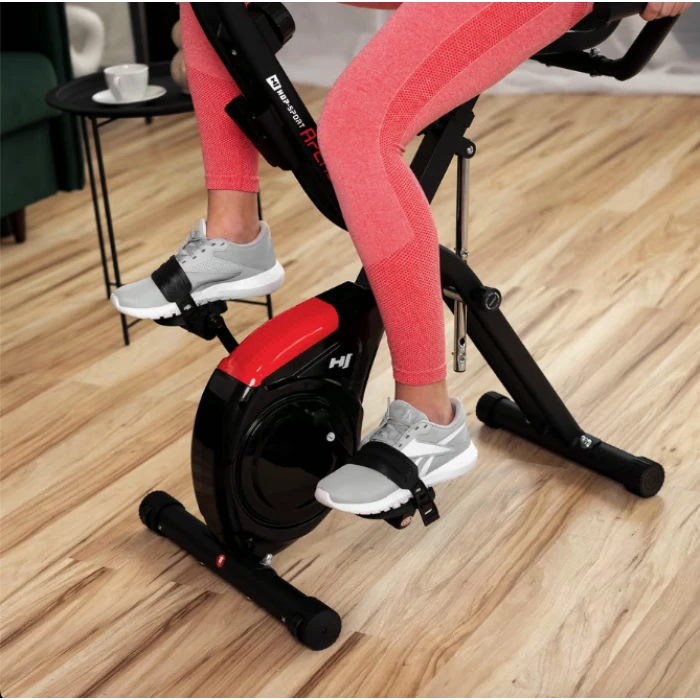 Велотренажер Hop-Sport HS-3030X Apeks X-Bike чорний