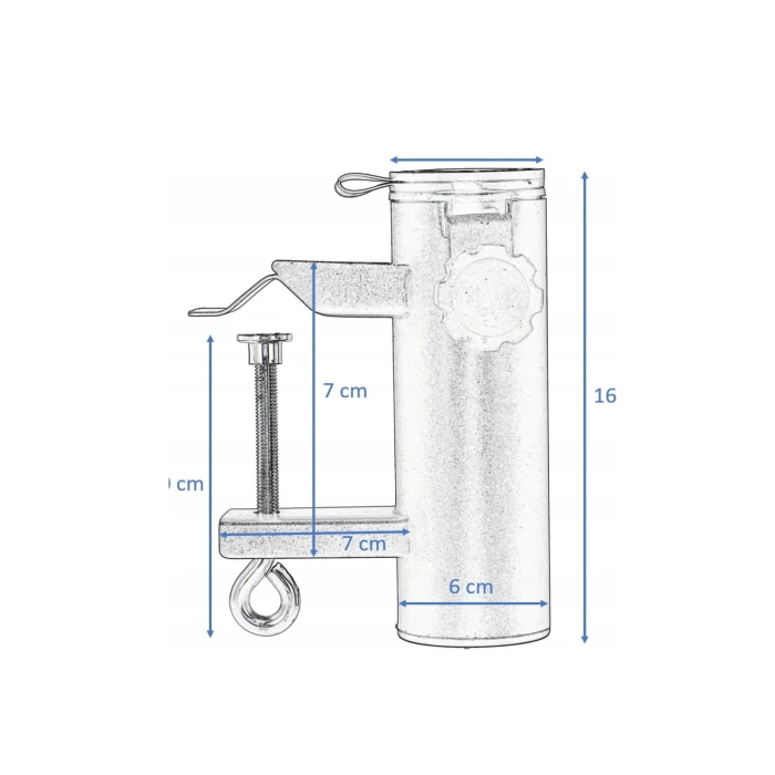 Тримач парасолі Jumi Garden 16 х 5см