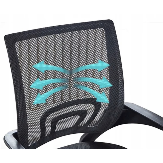 Офісне крісло SMART Jumi чорний