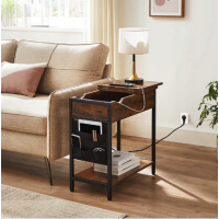 Журнальный столик Leobert Olmi USB вход + розетка в стиле Loft