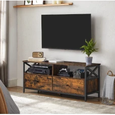 Тумба под телевизор Leobert Kamila в стиле Loft с 2 ящиками