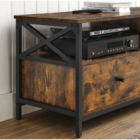 Тумба под телевизор Leobert Kamila в стиле Loft с 2 ящиками