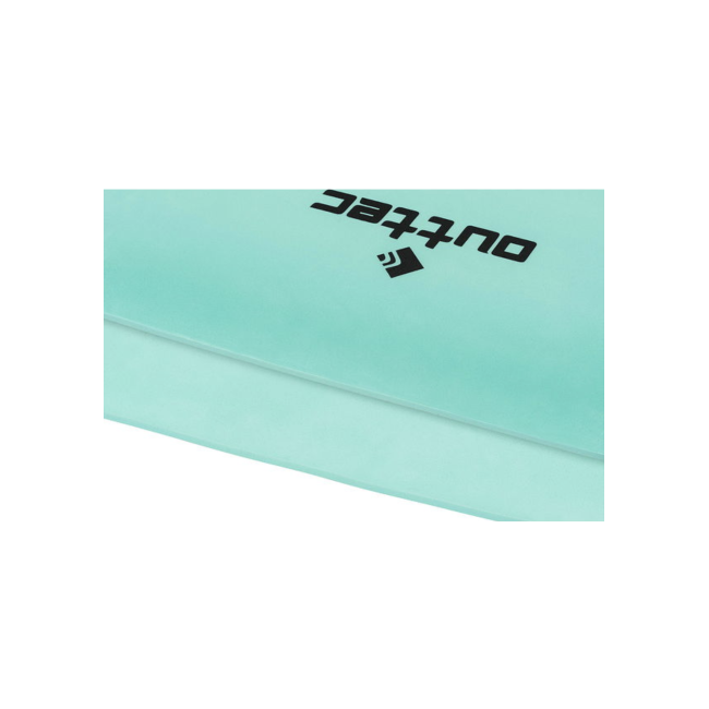 Коврик туристический Outtec EVA 6 мм однослойный с бирюзовым стяжками.