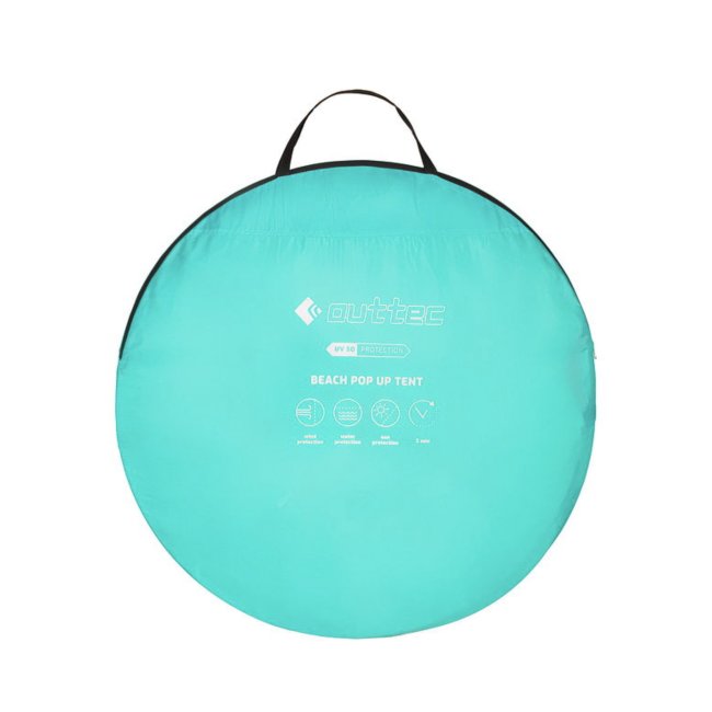 Саморозкладний намет-тент Outtec пляжний XXL бірюзовий