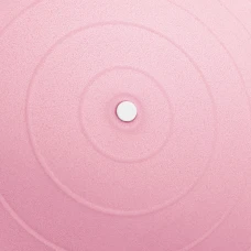 Фітбол Queenfit 65см світло-рожевий + насос