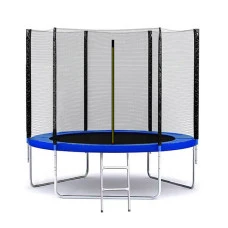 Батут SJ 10ft (312см) синій з зовнішньою сіткою