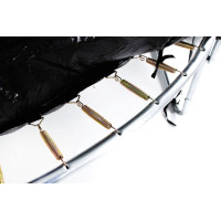 Батут SJ 10ft (312см) синий с наружной сеткой