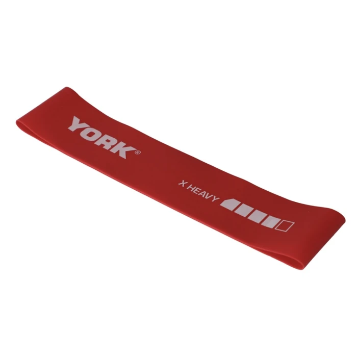 Резинка для фитнеса York X Heavy, красный