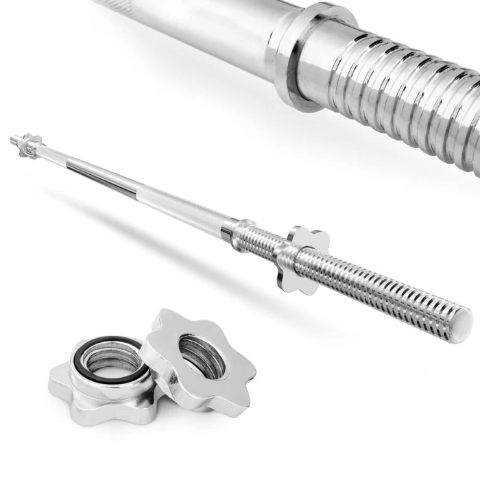 Набір зі штангою та гантелями Besport PowerPro 61кг (гриф 167см)