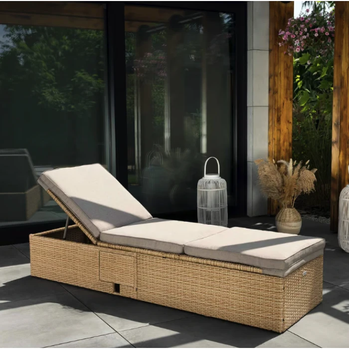 Садовий шезлонг Di Volio Asco бежевий