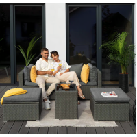 Комплект садовой мебели Di Volio Alzano серый