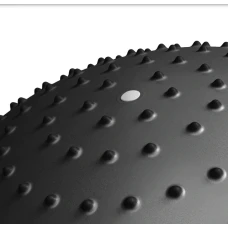 Фитбол массажный Hop-Sport 65см черный + насос