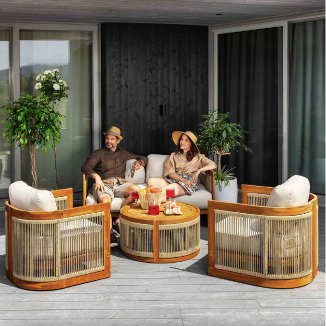 Комплект садовой мебели Di Volio Groseto бежевый