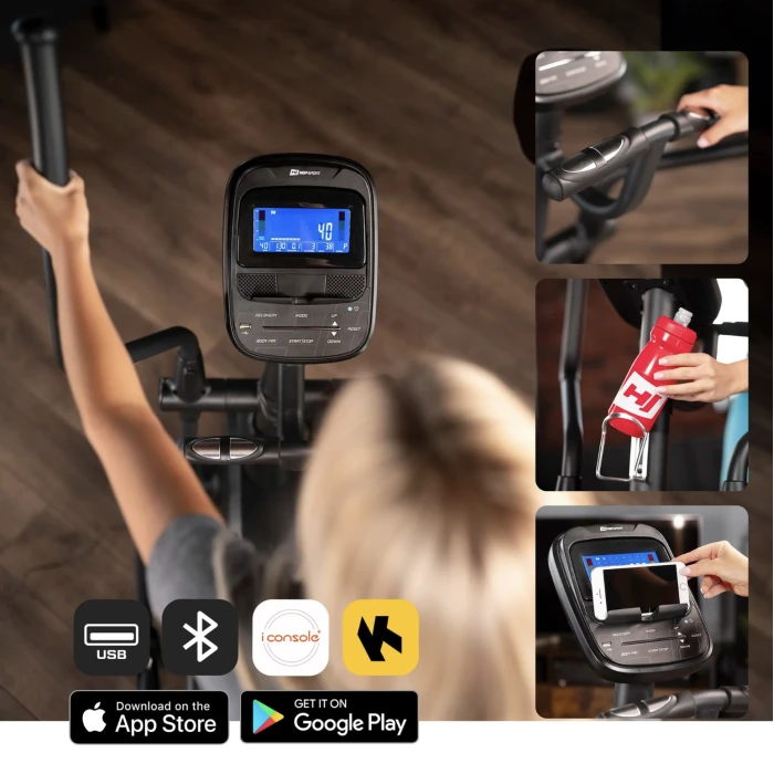 Орбитрек Hop-Sport HS-160CF Stage электромагнитный серый