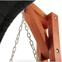 Садова гойдалка Di Volio Pergia двомісна сірий