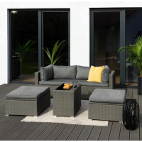 Комплект садовой мебели Di Volio Alzano серый